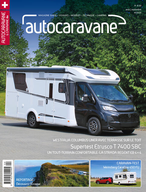 Édition actuele du magazine AUTOCARAVANE