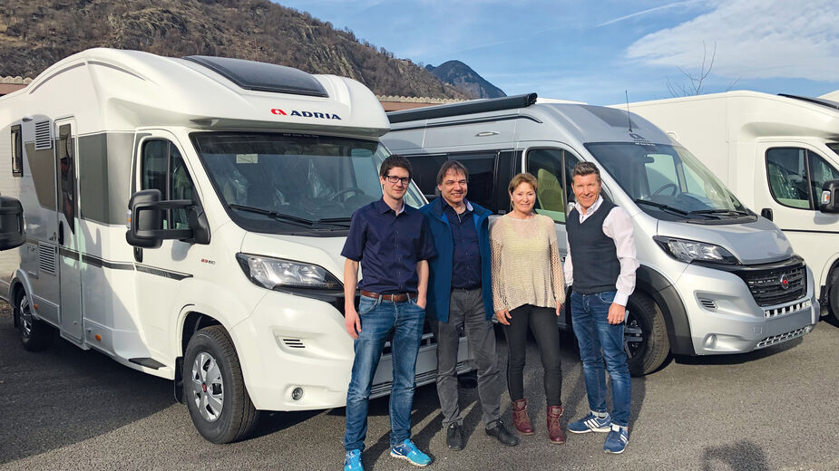 Adria et Sun Living dans le Valais