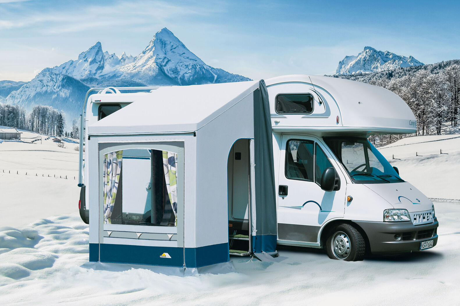 Auvent d’hiver DWT